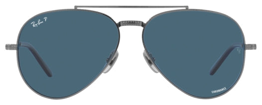 Ray-Ban Aviator Titanium Collection RB8225  3142/S2 Polarized