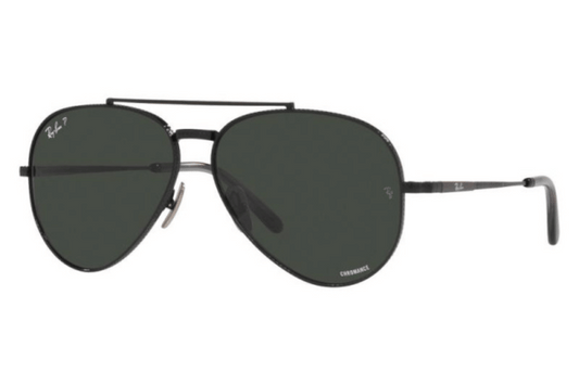 Ray-Ban Aviator Titanium Collection RB8225  3141K8 Polarized